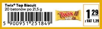 Eurocash Twix Top Biscuit oferta