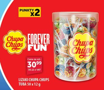 Eurocash LIZAKI CHUPA CHUPS TUBA 50 x 12 g oferta