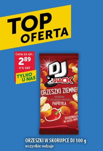Eurocash ORZESZKI W SKORUPCE DJ 100 g oferta
