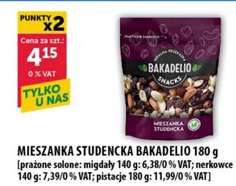 Eurocash MIESZANKA STUDENCKA BAKADELIO 180 g oferta