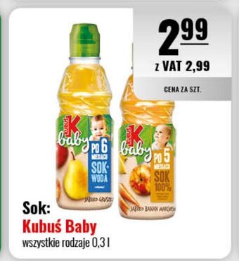 Eurocash Kubuś Baby 0,3 l oferta