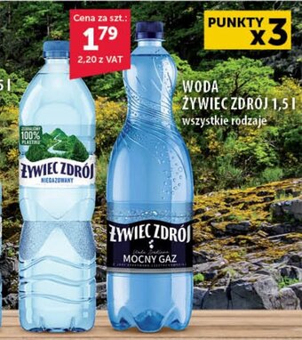 Eurocash WODA ŻYWIEC ZDRÓJ 1,5l oferta