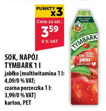 Eurocash SOK, NAPÓJ TYMBARK 1 l oferta