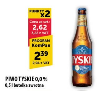 Eurocash PIWO TYSKIE 0,0% 0,5l oferta