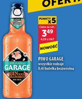 Eurocash PIWO GARAGE 0,4l oferta