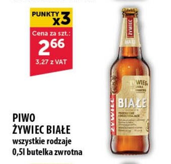 Eurocash PIWO ŻYWIEC BIAŁE 0,5l oferta