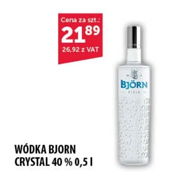 Eurocash WÓDKA BJORN CRYSTAL 40 % 0,5l oferta