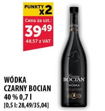 Eurocash WÓDKA CZARNY BOCIAN 40 % 0,7l oferta