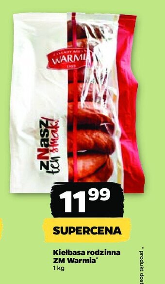 Netto Kiełbasa rodzinna oferta
