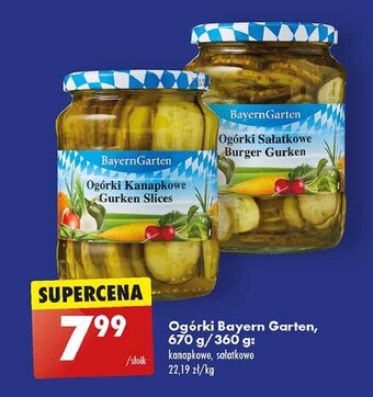 Biedronka Ogórki kanapkowe oferta