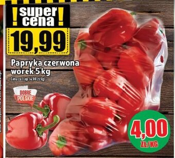 Topaz Papryka czerwona worek 5kg oferta