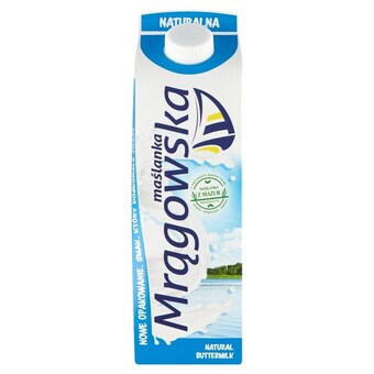 Eurocash Cash & Carry Mlekpol maślanka mrągowska naturalna 1 l oferta