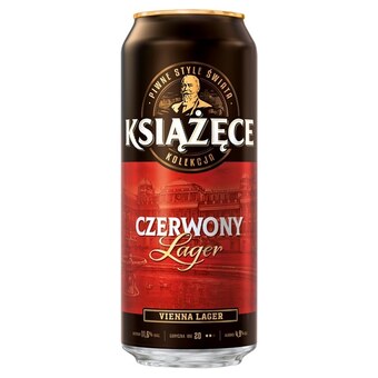 Książęce czerwony lager piwo 500 ml