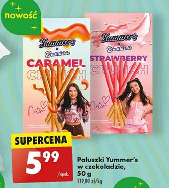 Biedronka Paluszki w karmelu oferta