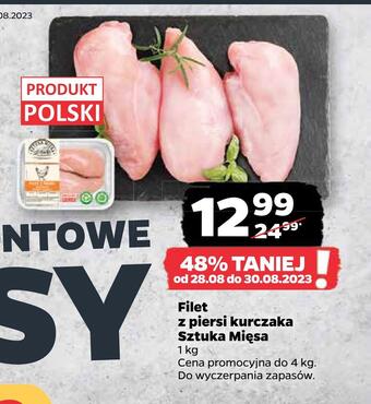 Netto Filet z piersi kurczaka sztuka mięsa oferta