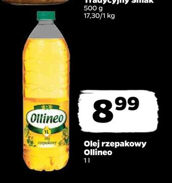 Netto Olej rzepakowy ollineo oferta