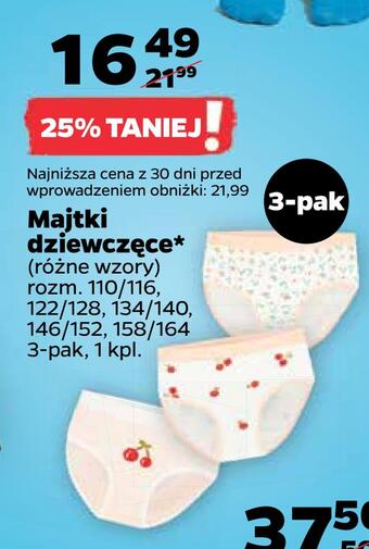 Netto Majtki dziewczęce oferta