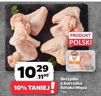 Netto Skrzydła z kurczaka sztuka mięsa oferta