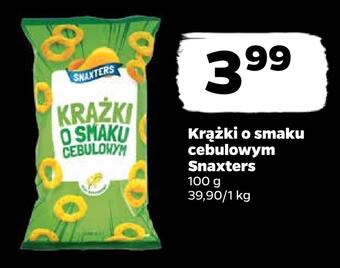Netto Krążki o smaku cebulowym snaxters oferta