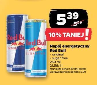Netto Napój energetyczny red bull oferta