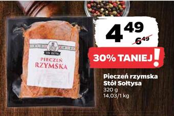 Netto Pieczeń rzymska stół sołtysa oferta
