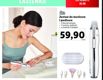 Lidl Zestaw do manicure i pedicure oferta