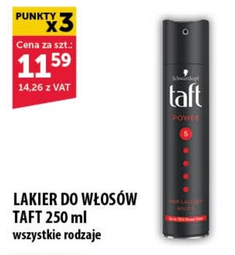 Eurocash LAKIER DO WŁOSÓW TAFT 250 ml oferta