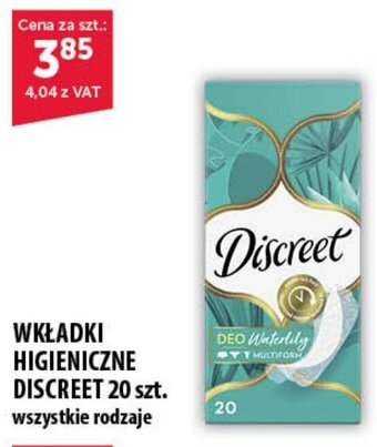 Eurocash WKŁADKI HIGIENICZNE DISCREET 20 szt. oferta