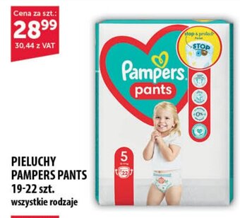 Eurocash PIELUCHY PAMPERS PANTS 19-22szt. oferta