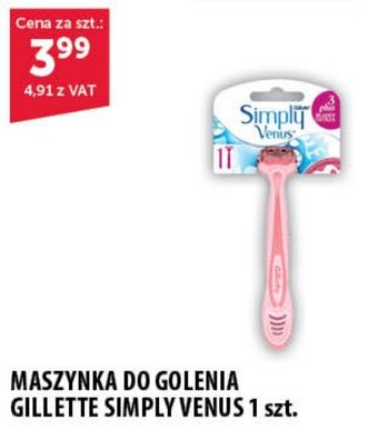 Eurocash MASZYNKA DO GOLENIA GILLETTE SIMPLY VENUS 1 szt. oferta