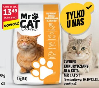 ŻWIREK KUKURYDZIANY DLA KOTA MR CAT 5l