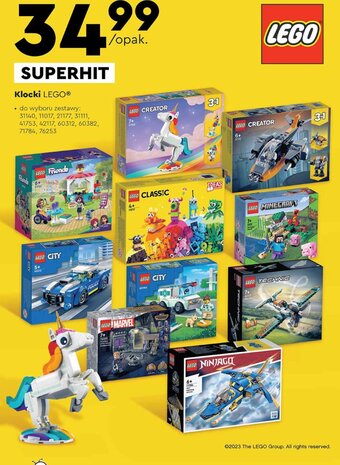 Biedronka Klocki LEGO oferta