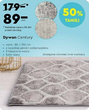 Biedronka Dywan Century oferta