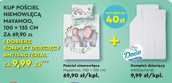 Biedronka KUP POŚCIEL NIEMOWLĘCĄ MAYAMOO, 100x135cm oferta