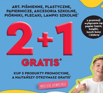 Biedronka ART. PIŚMIENNE, PLASTYCZNE, PAPIERNICZE, AKCESORIA SZKOLNE, PIÓRNIKI, PLECAKI, LAMPKI SZKOLNE oferta