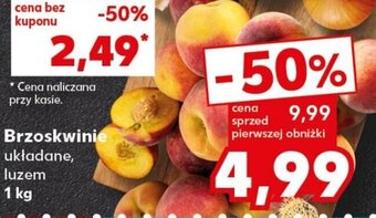 Kaufland Brzoskwinie 1 kg oferta