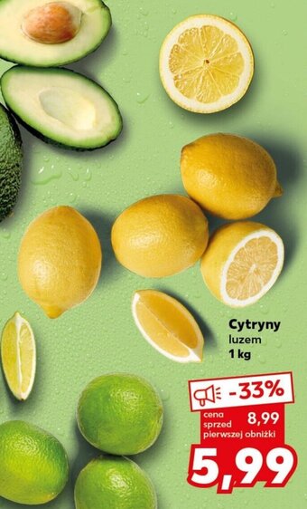 Kaufland Cytryny 1 kg oferta