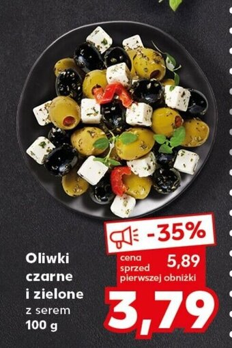 Kaufland Oliwki czarne i zielone 100g oferta