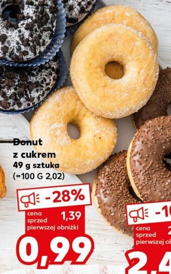 Kaufland Donut z cukrem 49 g oferta