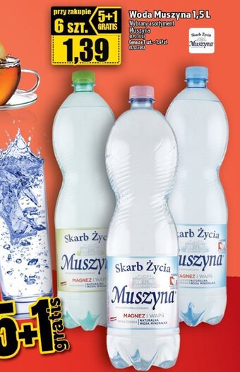 Woda Muszyna 1,5L
