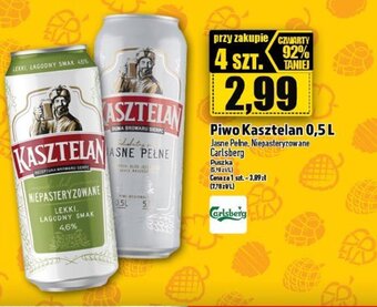 Topaz Piwo Kasztelan 0,5 L oferta