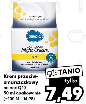 Kaufland Krem przeciw-zmarszczkowy na noc Q10 50ml oferta