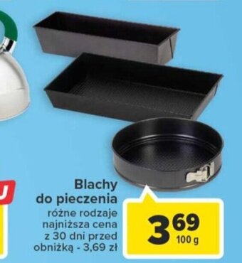 Carrefour Blachy do pieczenia 100g oferta