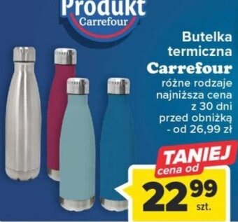 Promocja Butelka termiczna Carrefour w Carrefour