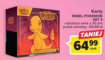 Carrefour Karty REBEL POKEMON SET 3 oferta