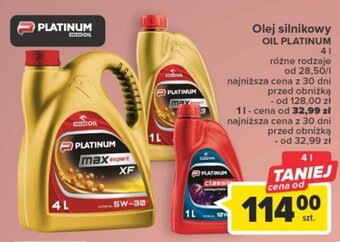 Carrefour Olej silnikowy OIL PLATINUM 4l oferta