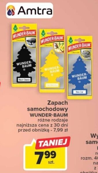 Carrefour Zapach samochodowy WUNDER-BAUM oferta