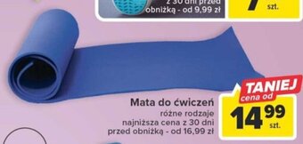 Carrefour Mata do ćwiczeń oferta