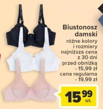 Carrefour Biustonosz damski oferta