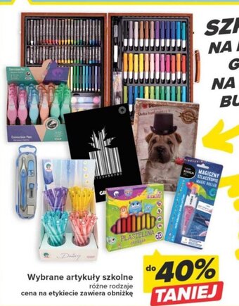 Carrefour Wybrane artykuły szkolne oferta
